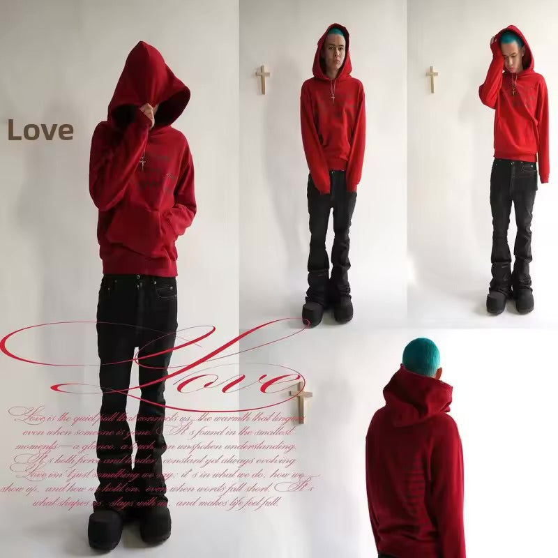 Hoodie whit cool print